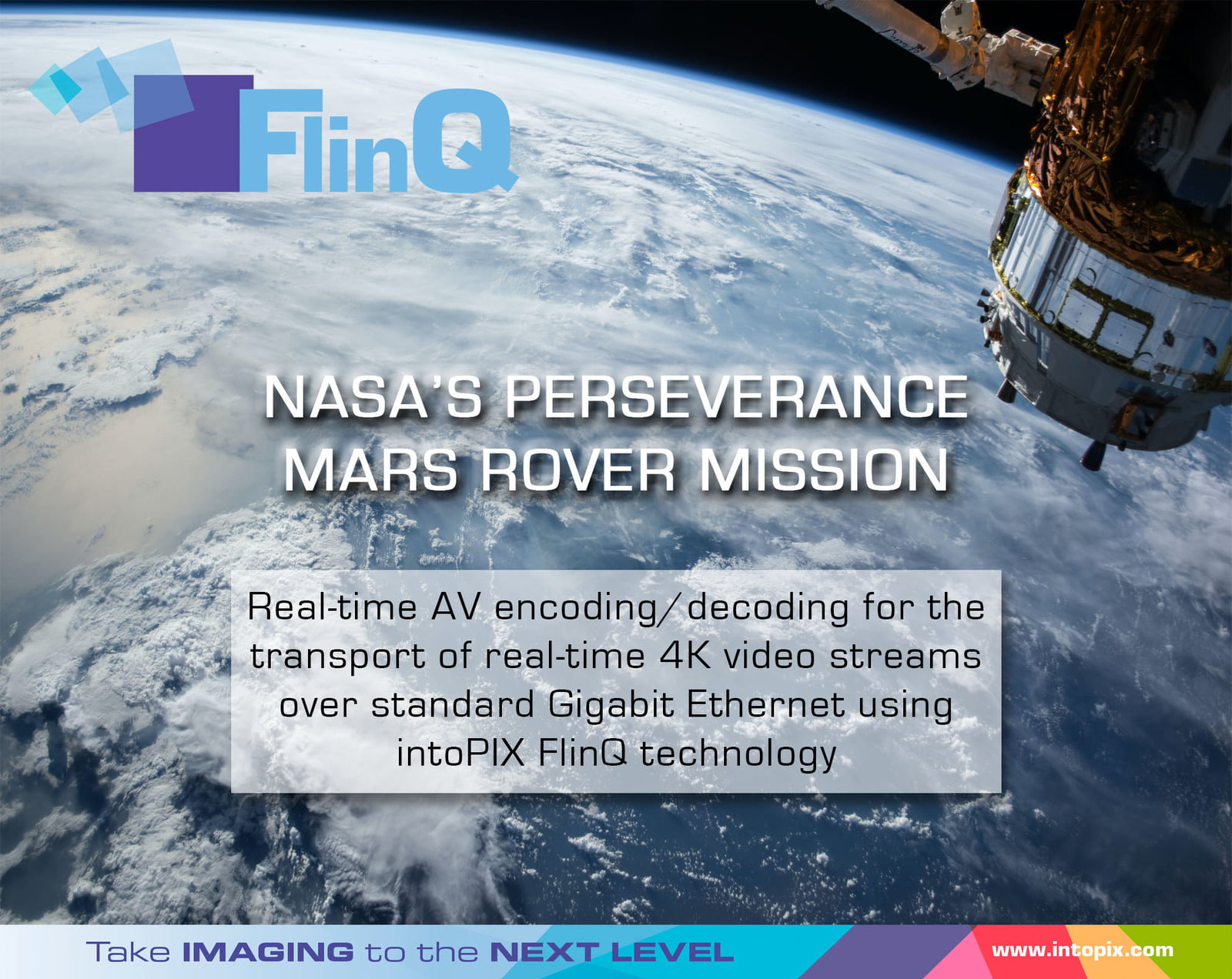 intoPIXのFlinQ技術がNASAでのサービスでCrestron社のDM NVXに組み込まれました。 